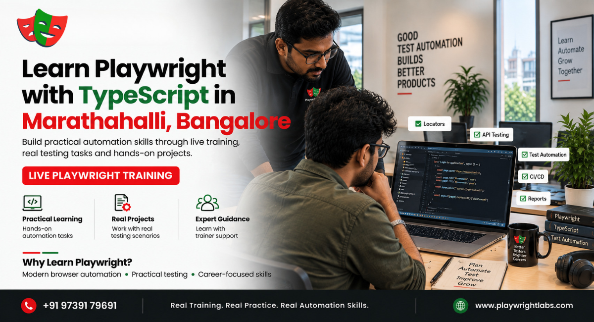 Playwright Training in Bangalore